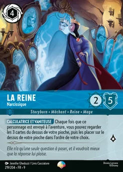 La Reine - Narcissique 219/205 Fabuleux