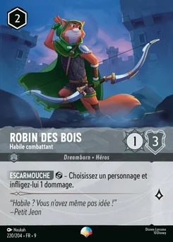 Robin des Bois - Habile combattant 220/205 Fabuleux