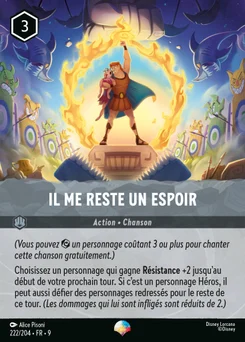 Il me reste un espoir 222/205 Fabuleux