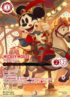Mickey Mouse - Brave petit prince 242/205 Fabuleux
