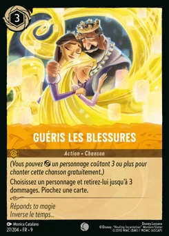 Guéris les blessures 27/205 Fabuleux