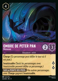 Ombre de Peter Pan - Décousue 42/205 Fabuleux