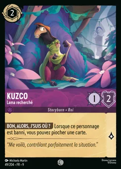 Kuzco - Lama recherché 49/205 Fabuleux