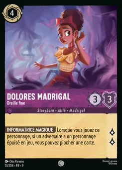 Dolores Madrigal - Oreille fine 51/205 Fabuleux