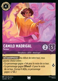Camilo Madrigal - Farceur 52/205 Fabuleux