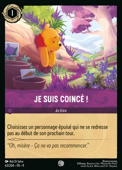 Je suis coincé ! 63/205 Fabuleux