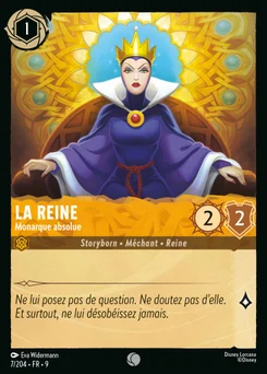 La Reine - Monarque absolue 7/205 Fabuleux