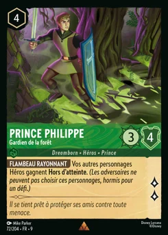 Prince Philippe - Gardien de la forêt 72/205 Fabuleux