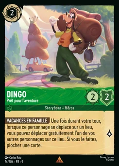 Dingo - Prêt pour l'aventure 74/205 Fabuleux