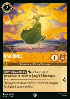 Raiponce - Solaire 8/205 Fabuleux