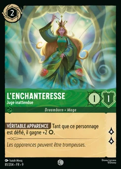 L'Enchanteresse - Juge inattendue 81/205 Fabuleux