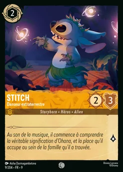 Stitch - Danseur extraterrestre 9/205 Fabuleux