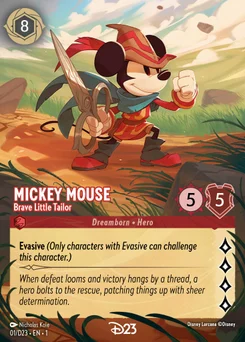 Mickey Mouse - Brave Little Tailor 1/16 D23