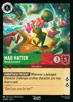 Mad Hatter - Unruly Eccentric 16/16 D23