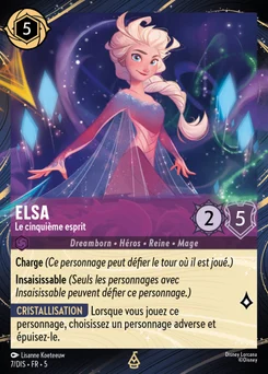Elsa - Le cinquième esprit 7/7 Promos DIS