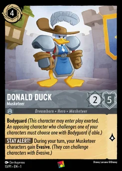 Donald Duck - Musketeer 13/39 Promos 1