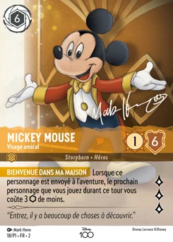 Mickey Mouse - Visage amical 18/39 Promos 1