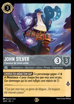John Silver - Chasseur de trésor avide 29/39 Promos 1