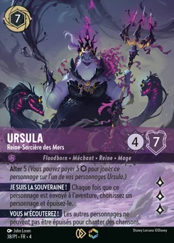 Ursula - Reine-Sorcière des Mers 38/39 Promos 1