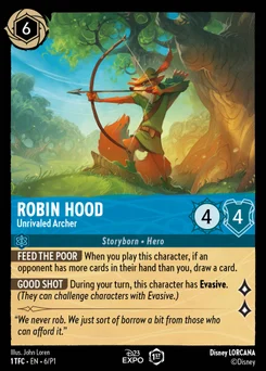 Robin Hood - Unrivaled Archer 6/39 Promos 1