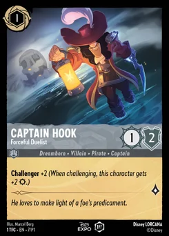 Captain Hook - Forceful Duelist 7/39 Promos 1