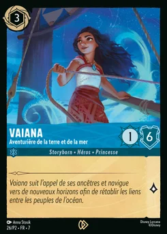 Vaiana - Aventurière de la terre et de la mer 26/34 Promos 2