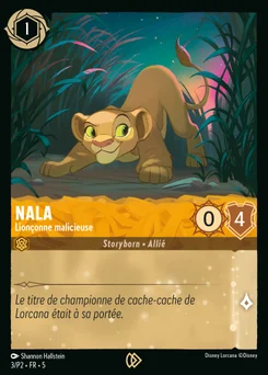 Nala - Lionçonne malicieuse 3/34 Promos 2