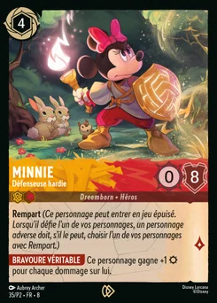 Minnie - Défenseuse hardie 35/34 Promos 2