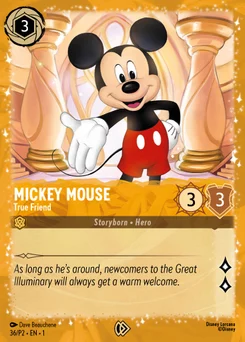 Mickey Mouse - True Friend 36/34 Promos 2