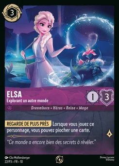 Elsa - Explorant un autre monde 22/59 Promos 3
