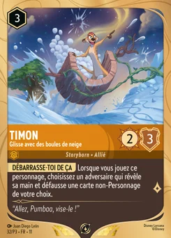 Timon - Glisse avec des boules de neige 32/59 Promos 3