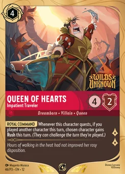 Queen of Hearts - Impatient Traveler 46/59 Promos 3