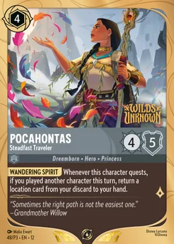 Pocahontas - Steadfast Traveler 48/59 Promos 3