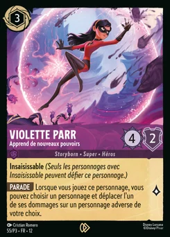 Violette Parr - Apprend de nouveaux pouvoirs 55/59 Promos 3