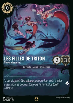 Les Filles de Triton - Choeur dissonant 16/31 Quête des Illumineurs - Menace des profondeurs
