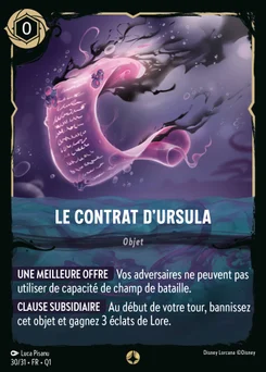Le Contrat d'Ursula 30/31 Quête des Illumineurs - Menace des profondeurs