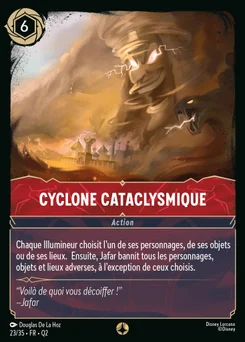 Cyclone cataclysmique 23/35 Quête des Illumineurs: Vol au palais