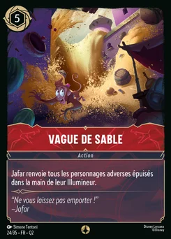 Vague de sable 24/35 Quête des Illumineurs: Vol au palais