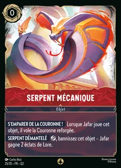 Serpent mécanique 25/35 Quête des Illumineurs: Vol au palais