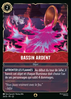Bassin ardent 26/35 Quête des Illumineurs: Vol au palais