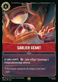 Sablier géant 27/35 Quête des Illumineurs: Vol au palais