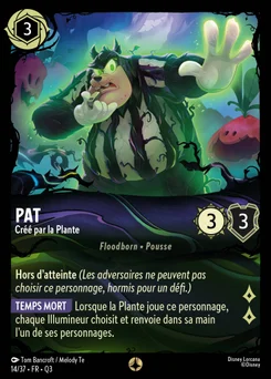 Pat - Créé par la Plante 14/37 Quête des Illumineurs: Équipe Miel à la rescousse