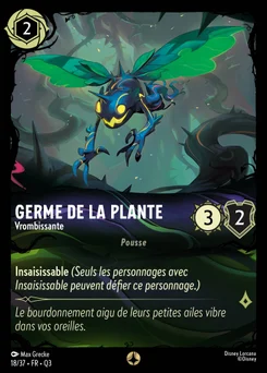 Germe de la Plante - Vrombissante 18/37 Quête des Illumineurs: Équipe Miel à la rescousse