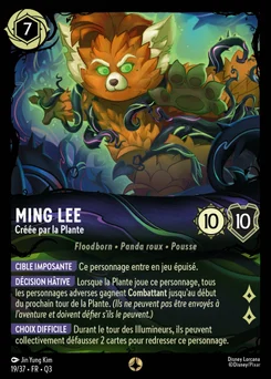 Ming Lee - Créée par la Plante 19/37 Quête des Illumineurs: Équipe Miel à la rescousse