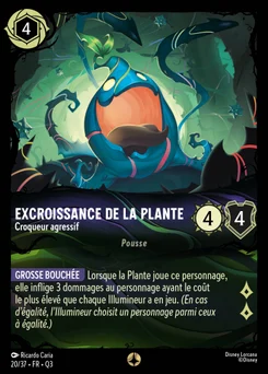 Excroissance de la Plante - Croqueur agressif 20/37 Quête des Illumineurs: Équipe Miel à la rescousse