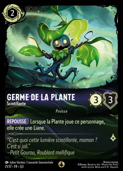 Germe de la Plante - Scintillante 21/37 Quête des Illumineurs: Équipe Miel à la rescousse