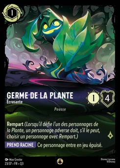 Germe de la Plante - Écrasante 23/37 Quête des Illumineurs: Équipe Miel à la rescousse