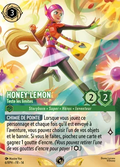 Honey Lemon - Teste les limites 6/7 Promos RPH